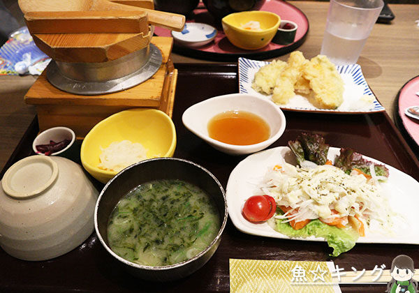魚☆きんぐで食べた料理